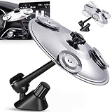 Facmogu 2025 Upgraded Car Crash Cymbal with 3-pair Small Jingles, Car Air Vent Suitable for Most of Vehicles, Mini Drum Crash Cymbal Air Vent Fun Music Gadget for Driver & Drummer Crisp Metallic Sound