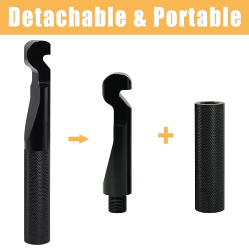 Image of RZR Belt Changing Tool for Po-laris RZR 570S 800S 900S 1000 XP4 Turbo Trail S 900 1000 2008-2024 Belt Removal Tools Kit, 7.44 x 0.98 Inch Black