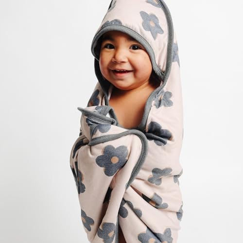 Image of Copper Pearl Premium Knit Hooded Bath Towel Gemma in Tan