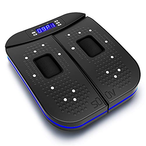 Appareil de massage pieds Bluefin Fitness SUUV | Massage pied anti-douleur | Multi-vitesses & vibrations | Améliore la circulation | Télécommandé | Lutte contre les varices | Relaxation à la maison Cover