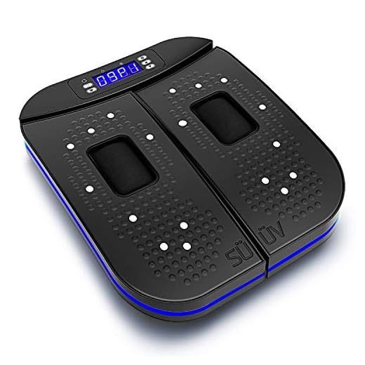 Bluefin Fitness SUUV Massaggiatore Piedi | Allevia il Dolore e Migliora la Circolazione | Multi-velocità | Multi-vibrazione | Con Telecomando | Previene le Vene varicose | Benessere a casa