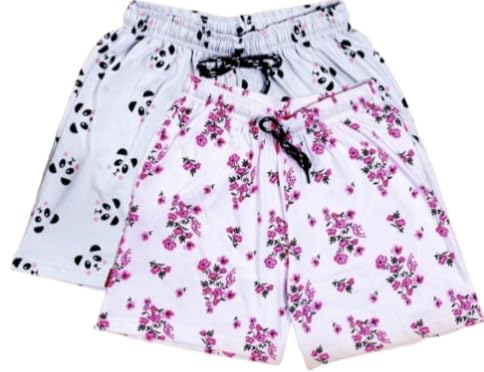 kunjus Floral Printed Lounge Shorts,Night Wear Pack of 2 (Prints and Colors May Vary)-picture-39