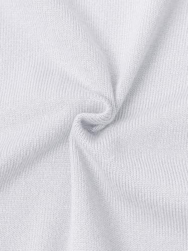 Image of Womens Open Front Cardigan Sweaters Oversized Long Sleeve Two Pockets Loose Solid Knit Sweaters