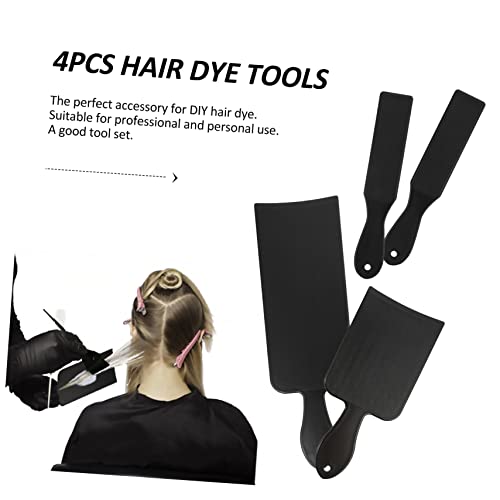 FRCOLOR 1 Conjunto/4 Pçs Placa De Coloração De Cabelo Ferramentas Profissionais Conjunto De Máscara