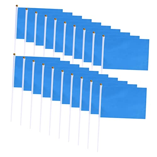 Mini drapeaux carrés polyester légers portables célébrations - 2