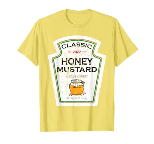 Miel Mostaza DIY Disfraz de Halloween a juego Grupo Mostaza Camiseta