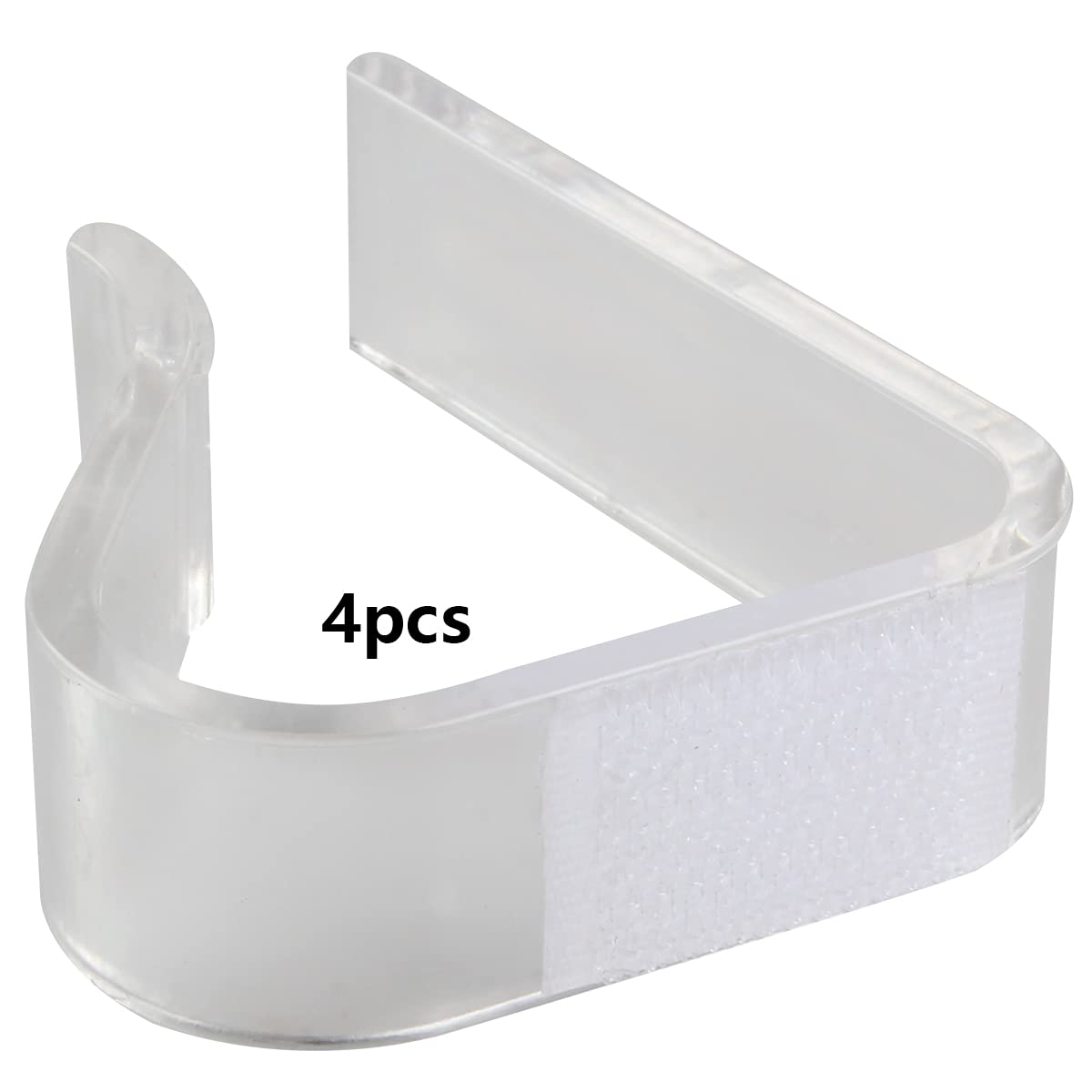 Lot De 12 Pinces à Nappe Transparentes – Fixation Sans Perforation Pour Tables De 1,7 à 3,5 Cm D'épaisseur – Intérieur Et Extérieur - 6