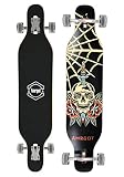 Longborads Skateboards 42 inches Complete Drop Down Through Deck Cruise Professional Longboard by Wi