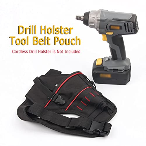 MASUNN Schnurlose Elektronische Bohr Pistole Holster Werkzeuggürtel Tasche Verstellbare Gürtel Aufbewahrungstasche