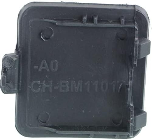 DAT AUTO PARTS Front Bumper Tow Hook Hole Cover Eye Insert Fits 2004-2010 BMW 5 Series Sedan and Wagon Models Without M Package, Primed Plastic, Replaces BM1029112, 51117111787