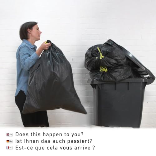Product Pro Müllpresse für Standard-Mülltonnen, Haushalt, Garten, Recycling