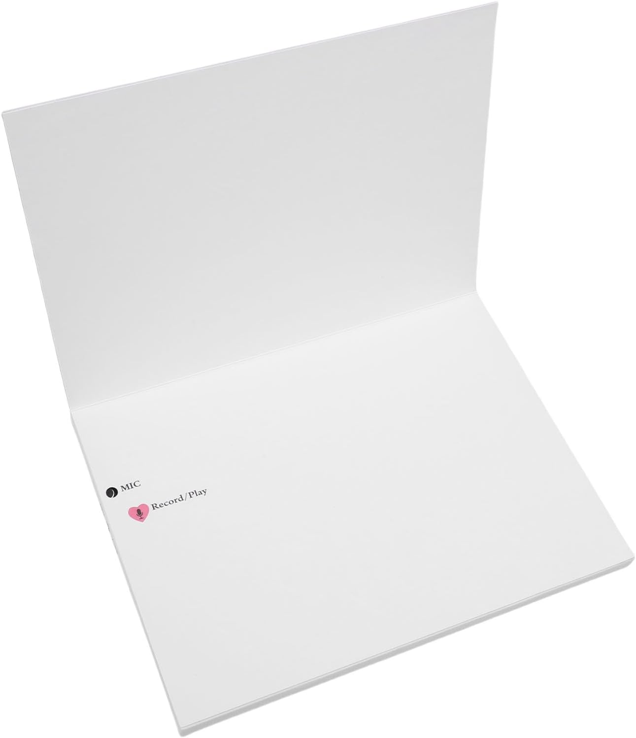 Blank Voice Recordable Greeting Card, 4 Minutes Custom Voice Recorder, DIY Audio Message Card for Birthdays Weddings Festival
