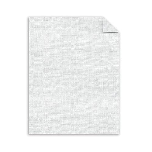 Southworth Z550CK 25% Cotton Linen Business Coverstock White 65 lbs 8-1/2 x 11 100/Box FSC by Southworth - Image 3