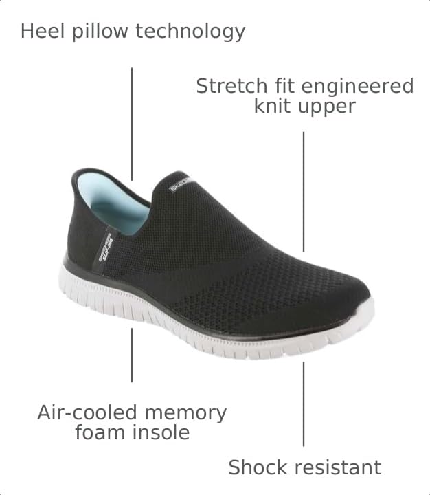 Image of Skechers Women's Virtue-Sleek Sneakers | Walking Shoes