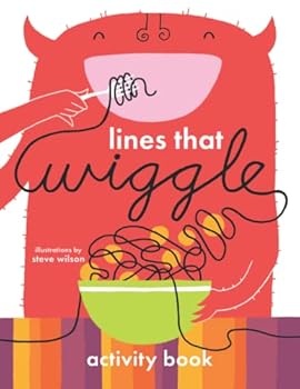 Paperback Lines That Wiggle Activity Book