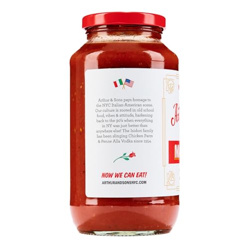 Arthur & Sons Arthur And Sons Marinara Sauce - Authentic Italian Recipe, Premium Quality, All-Natural Ingredients, No Added Sugar, Non-Gmo, Gluten-Free thumb #1