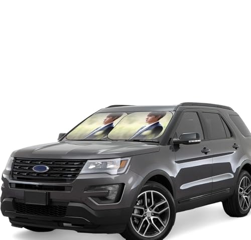 イ・ミンホ (3) 車用サンシェード サンバイザー 日よけ 紫外線対策 カーサンシェード 四季兼用 車用品 折畳み 便利 遮光 断熱 吸盤4個付