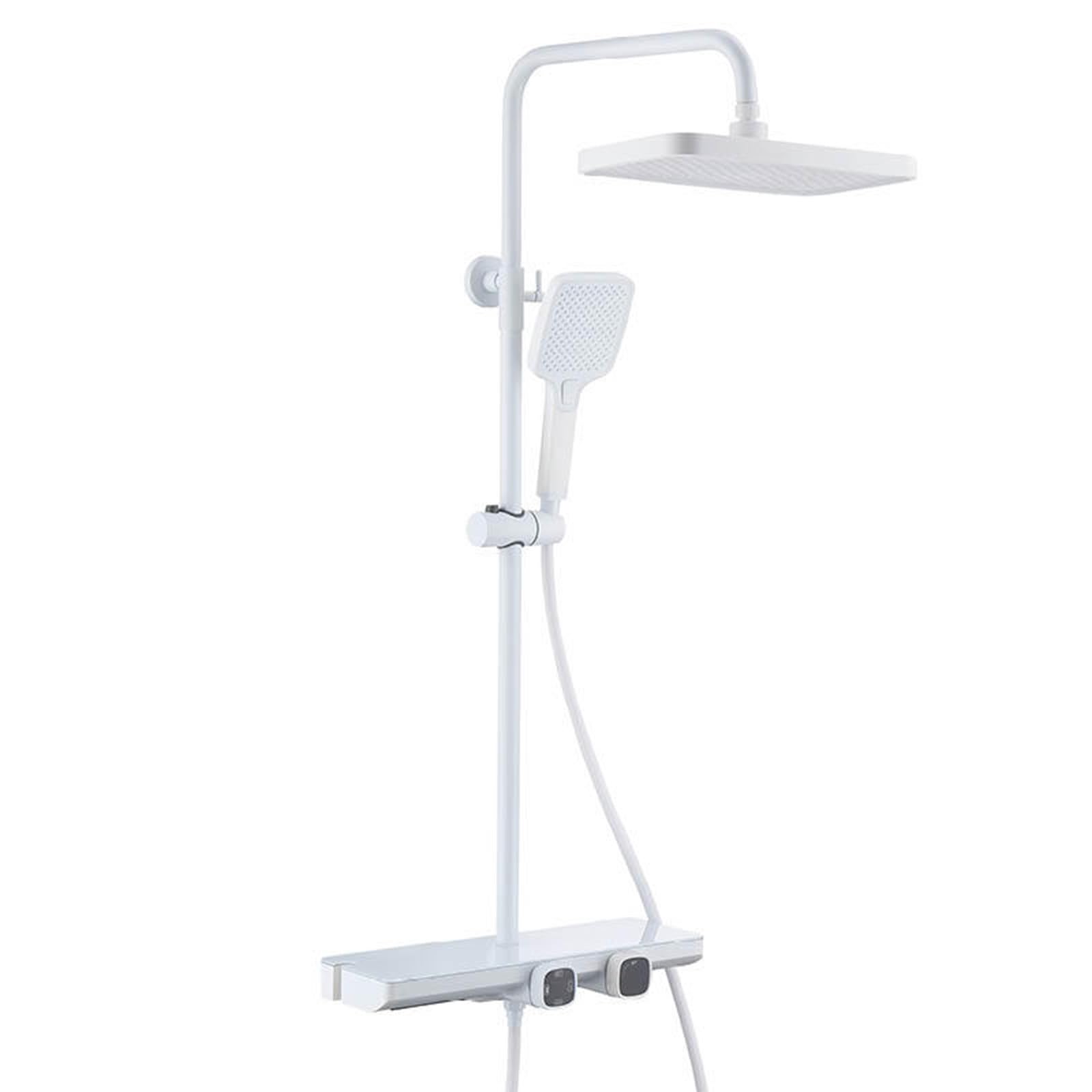 Colonne de douche avec mitigeur et ensemble de douche cascade réglable
