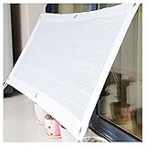 Toldo blanco con 90 % de protección UV para exteriores, con ojales, red de sombra para jardín y patio, 10 x 20 m