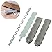 Produktbild Clonic Staubwedel, Verstellbarer Lange Staubbürste und 3 abwaschbaren Stoffbezügen, Flexibler Flacher Duster Haushaltsmopp für Schmutz und Haare
