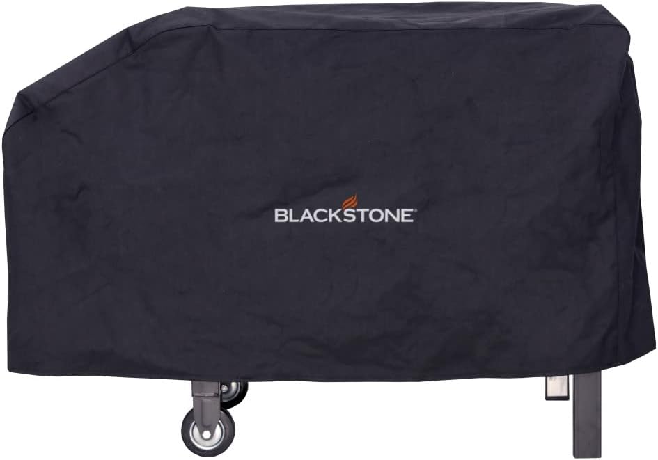 Blackstone 1529 Griddle Cover for 28" Griddle with Single Shelf Without Hood, Water Resistant, Weather Resistant Heavy Duty 600D Polyester Outdoor BBQ Grilling Cover, Black