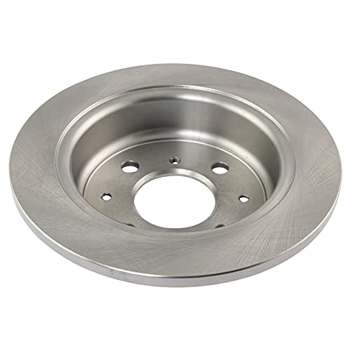 Image of TRQ Rear Brake Pad & Rotor Kit, with Chemical Kit Wheel Hub Bearing Assembly Ceramic Compatible with 1990-2001 Acura Integra 1992-2000 Honda Civic 1995-1997 Civic del Sol