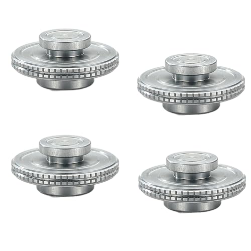 CAMPINGMOON 4pcs Cap for Camping Gas Fuel Canister with EN417 Lindal Valve M-108-4P by camping moon - Used condition - US$7.54