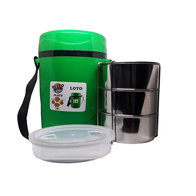 Buy Loto Leak Proof Lunch Box Keeps Food Hot and Fresh for Long Hours 4