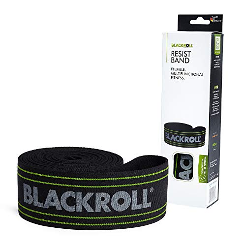 BLACKROLL® RESIST BAND - black - Fitnessband. Trainingsband für das moderne Athletiktrainig mit extremer Dehnbarkeit in schwarz