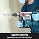 ENEACRO SDS-MAX Bohrhammer,12Joule 1500W Abbruchhammer mit 3 Funktionen, Anti-Vibrationsgriff und Sicherheitskupplung, 40 mm Bohrleistung in Beton， Mit Bohrer und Meißel, Werkzeugpaket