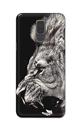Image of Roaring Lion Hard Back Case Cover for Samsung Galaxy A6 Plus (2018) (6.0 inch) / Samsung J8 (2018), J810F / DS Back Cover -(J5) VNS2225