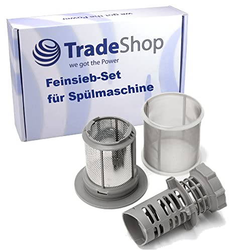 Trade-Shop Set filtro anti-sporco compatibile con Bosch SGS09A08 LOGIXX AUTOMATIC SGS3002 SGS300258 SGI47M25 SILENCE VARIOFLEX SGI47M46