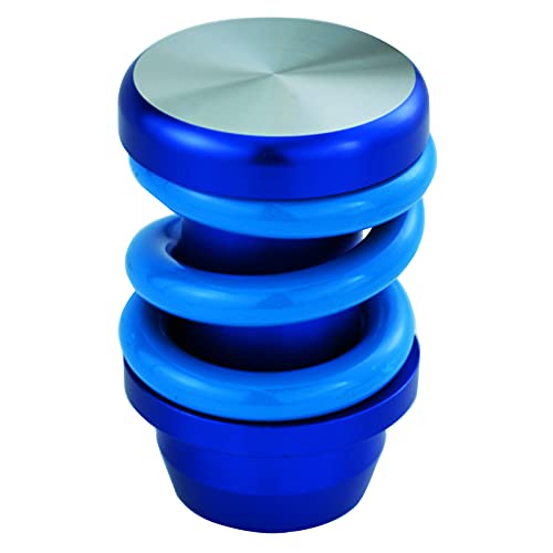Temzzer 3 inch Shifter Gear Lever Knob Spring Heavy Car Stick Shift Aluminum Head for Most Manual Automatic Vehicles (Blue) by Temzzer - Used condition - CA$9.39
