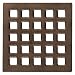USG Durock Shower System- Pro Series Grate- 4" Professional Grate Oil Rubbed Bronze