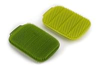 Joseph Joseph CleanTech Washing-Up Scrubber (2-Pack) - Green/Dark Green