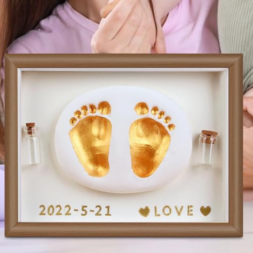 Kit souvenir empreintes mains bébé pour décorer la chambre d'enfant - 6