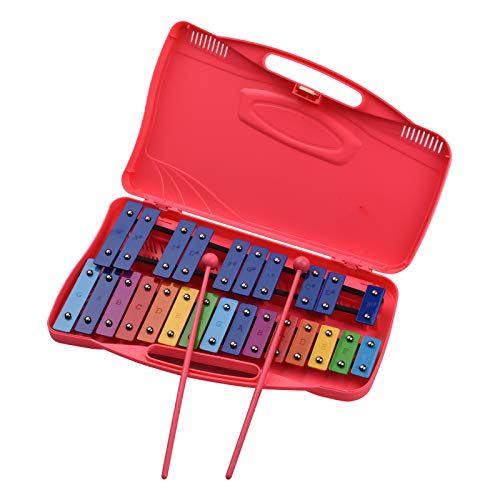 Xylophone glockenspiel 25 notes instrument de percussion enfant