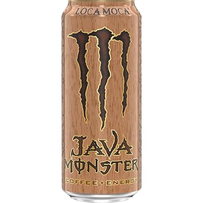 4 Pack - Monster Java Coffee + Energy Loca Moca - 15 Ounce