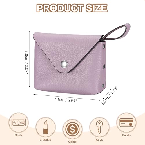 Bolsa de bolsillo portátil para evitar perder tarjetas de crédito y bálsamo labial 2