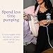 Lansinoh Breast Therapy Packs, Hot and Cold Breast-Pads with 2 Soft Covers, Postpartum Essentials for Nipple Pain Relief, Mastitis, Engorgement, Support for Breastfeeding and Pump Aid, 2 Pack