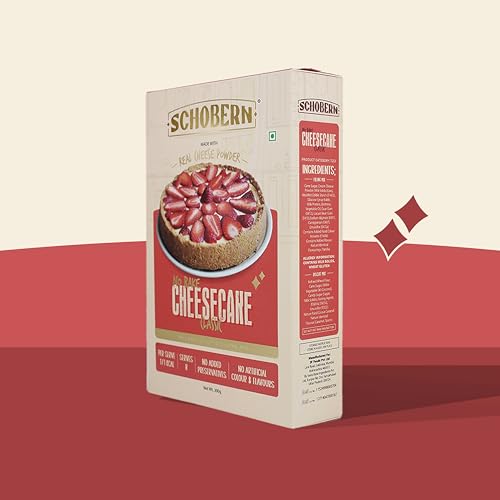 Image of Schobern No Bake Cheesecake Mix - Instant Dessert Mix, 300g