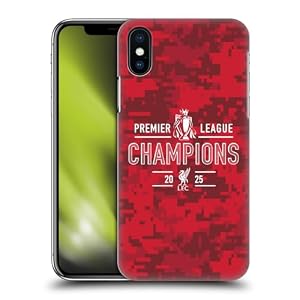 Head Case Designs Offizielle Liverpool Football Club Heimtrikot 2024/25 Premier League Meister 2025 Harte Rueckseiten Handyhülle kompatibel mit Galaxy A52 / A52s / 5G (2021)