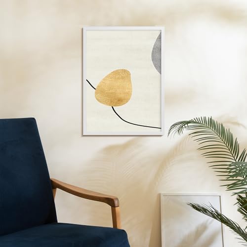Image of LaVie Home 12x16 Picture Frame for Wall Display, 12x16 White Picture Frame with HD Plexiglas, 12 x 16 Poster Frame 1 Pack, Display Frame for Vertical or Horizontal, Classic Collection