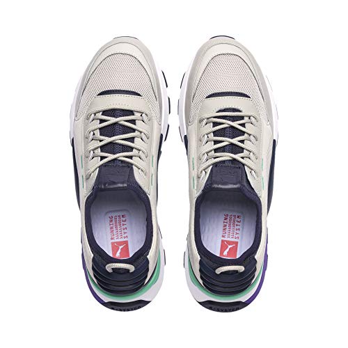 PUMA PUMA Women's Low-Top Sneakers, Grey Gray Violet New Navy, 14