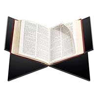 Boekenstandaard van acryl voor presentatie, X-type leesboekstandaard, open houder, multifunctionele salontafel-boekenstandaard voor thuis, kantoor, reizen, voor schoolboeken