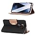 ProCase Wallet Case for LG V30, Folio Folding Flip Protective Case for LG V30 / LG V30 Plus/LG V35 / LG V35 ThinQ (2017), LG V30S ThinQ(2018) with Card Holder Kickstand -Black