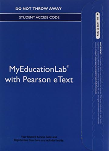 NEW MyLab Education with Video-Enhanced Pearson eText -- Standalone Access Card -- for All Children Read: Teaching for Literacy in Today's Diverse Classrooms