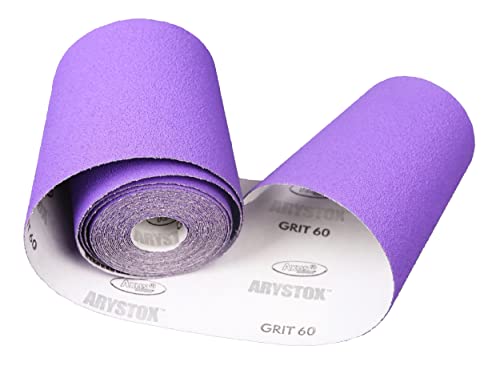 Axus Decor Arystox Ceramic Oxide Abrasive Paper (Onyx Series) Sandpaper Roll Superior Finish on Wood, Metal & More - Image 2
