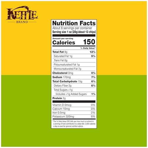 Image of Kettle Brand Jalapeno Kettle Potato Chips, Gluten-Free, Non-GMO, 7.5 oz Bag