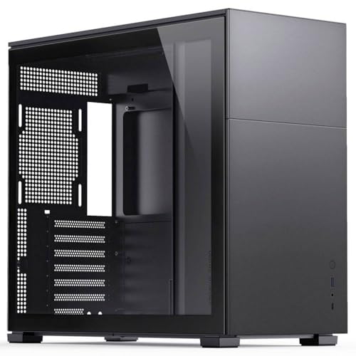 JONSBO D41 ATX boîtier PC haut de gamme verre trempé finition noire